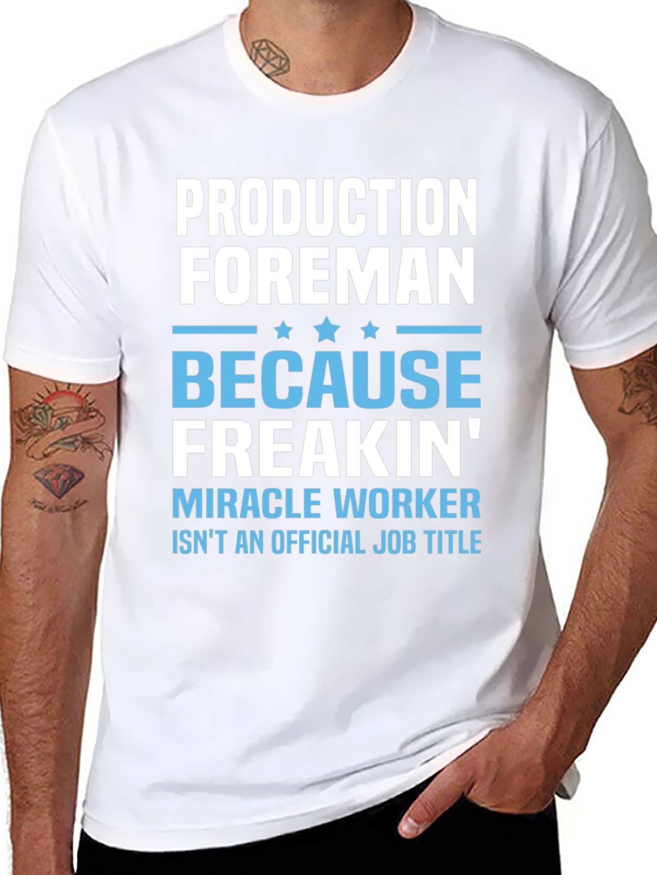 Funny Production Foreman T-Shirt