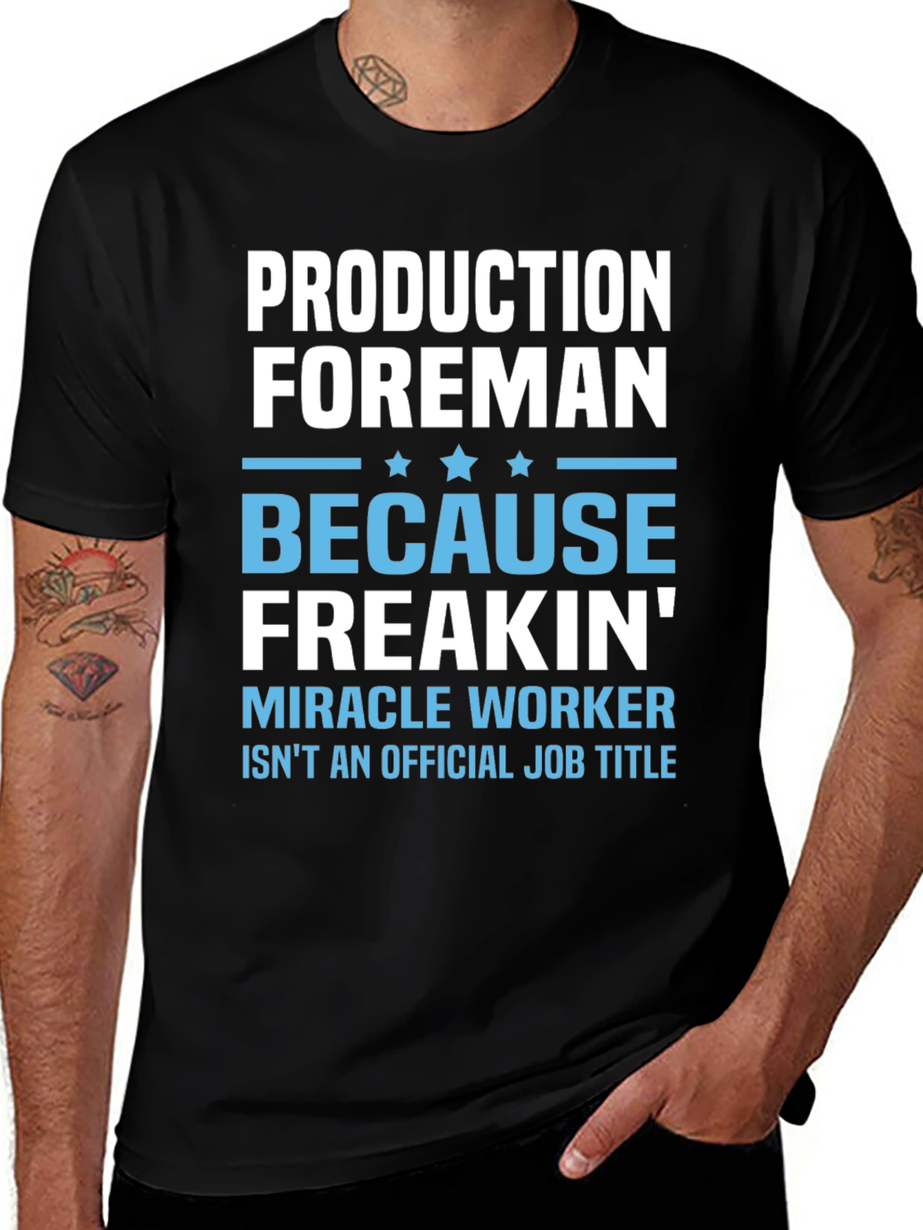 Funny Production Foreman T-Shirt