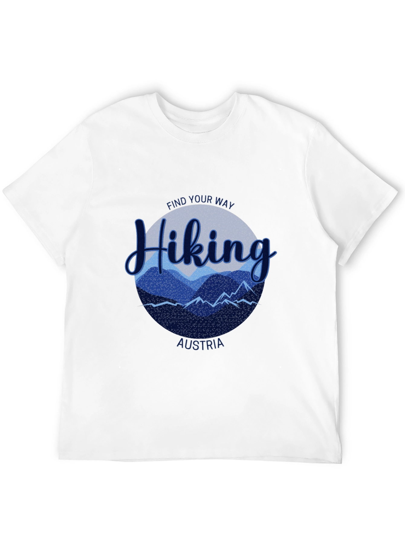 Hiking Austria Tee - Find Your Way Mountain T-Shirt