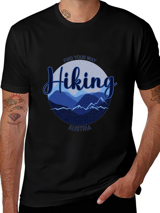 Hiking Austria Tee - Find Your Way Mountain T-Shirt