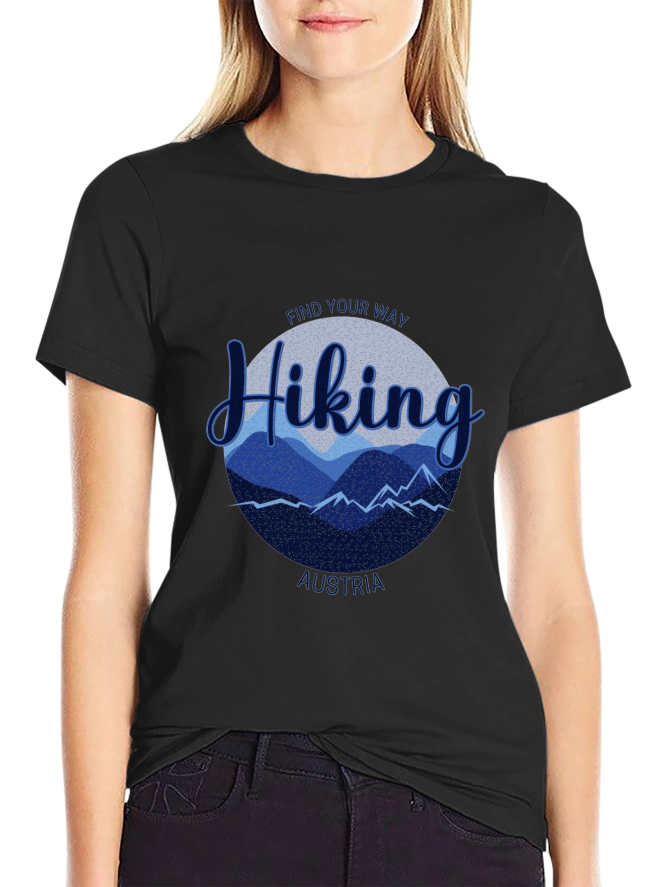 Hiking Austria Tee - Find Your Way Mountain T-Shirt