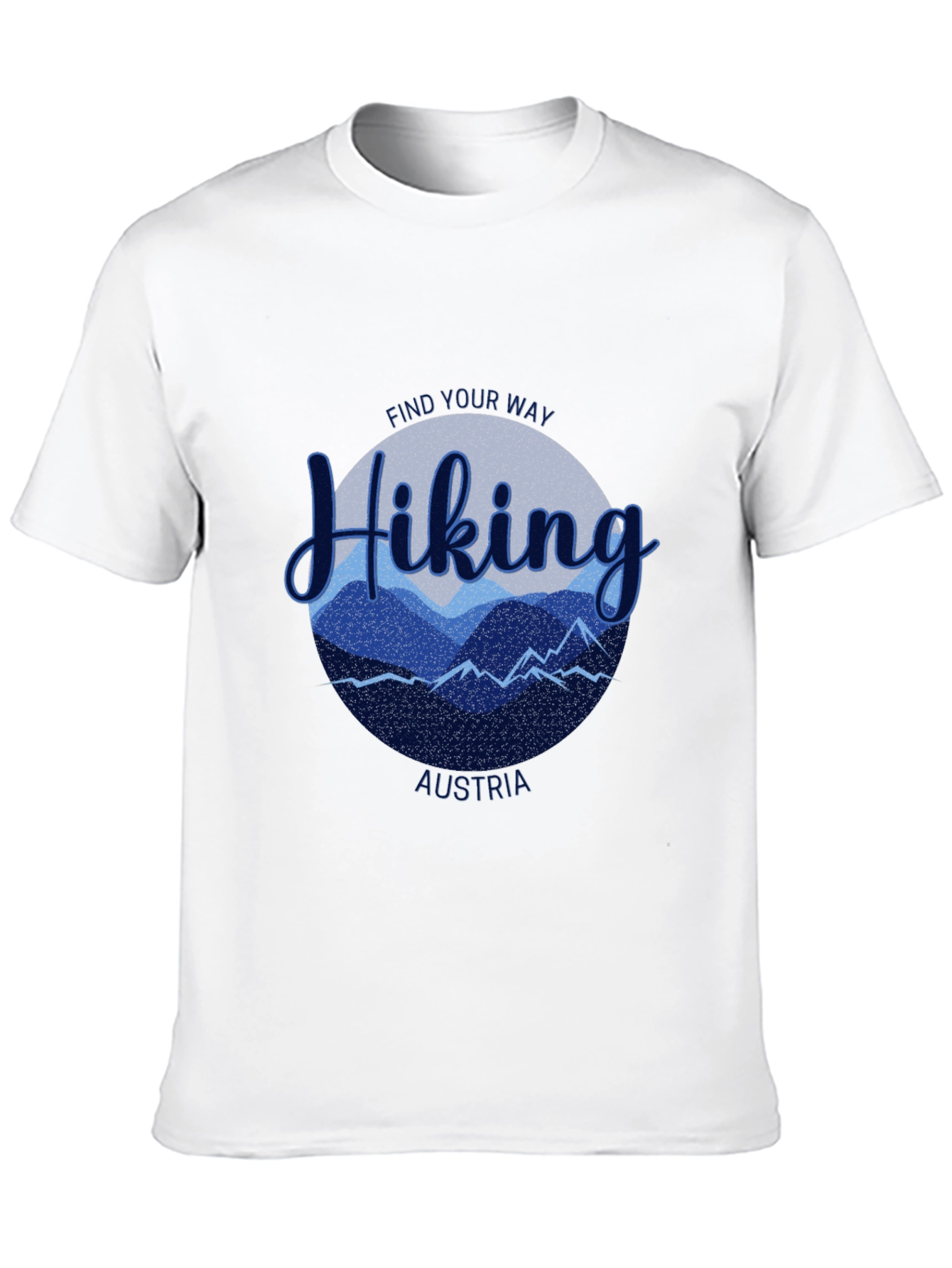 Hiking Austria Tee - Find Your Way Mountain T-Shirt