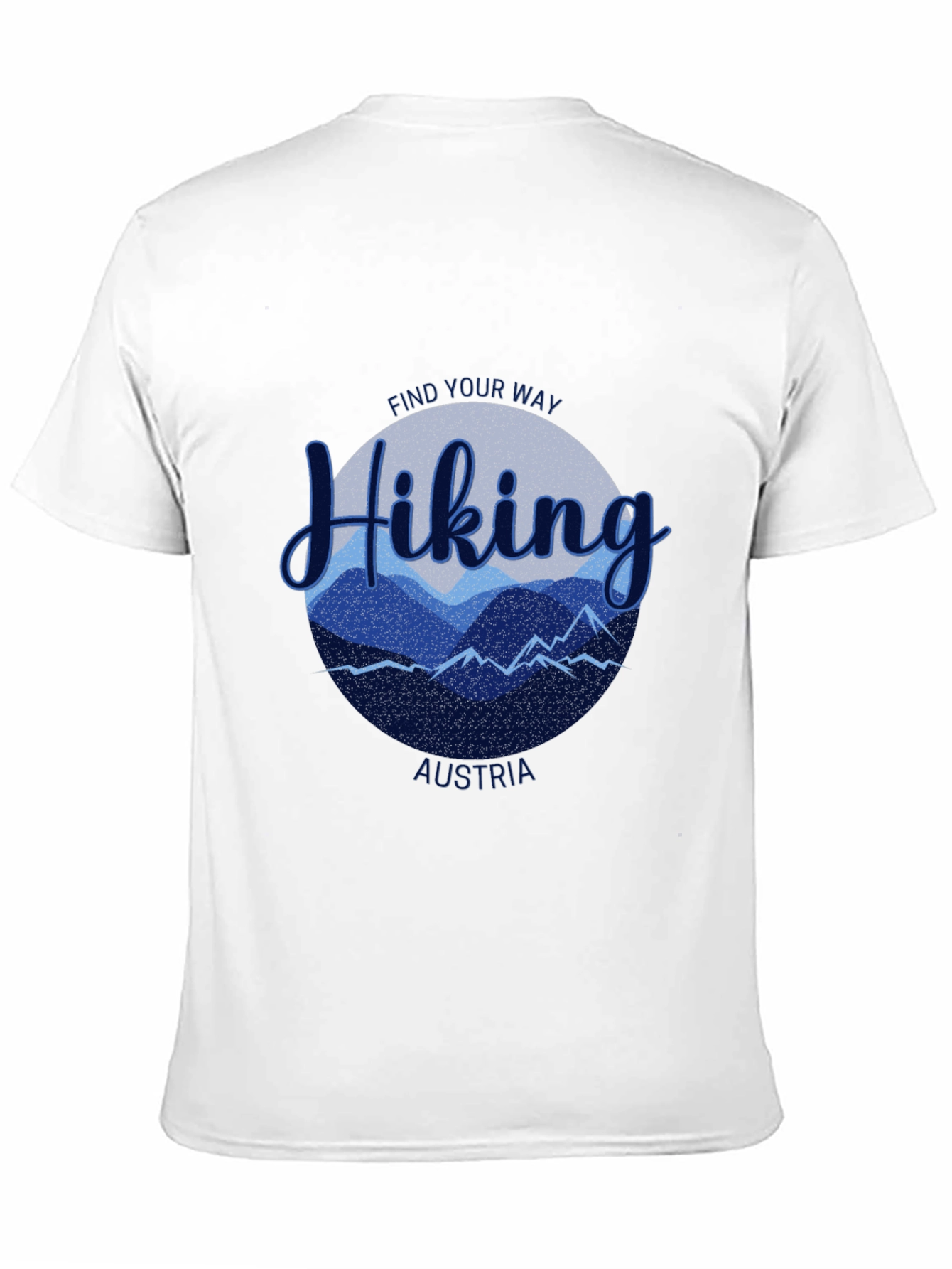 Hiking Austria Tee - Find Your Way Mountain T-Shirt