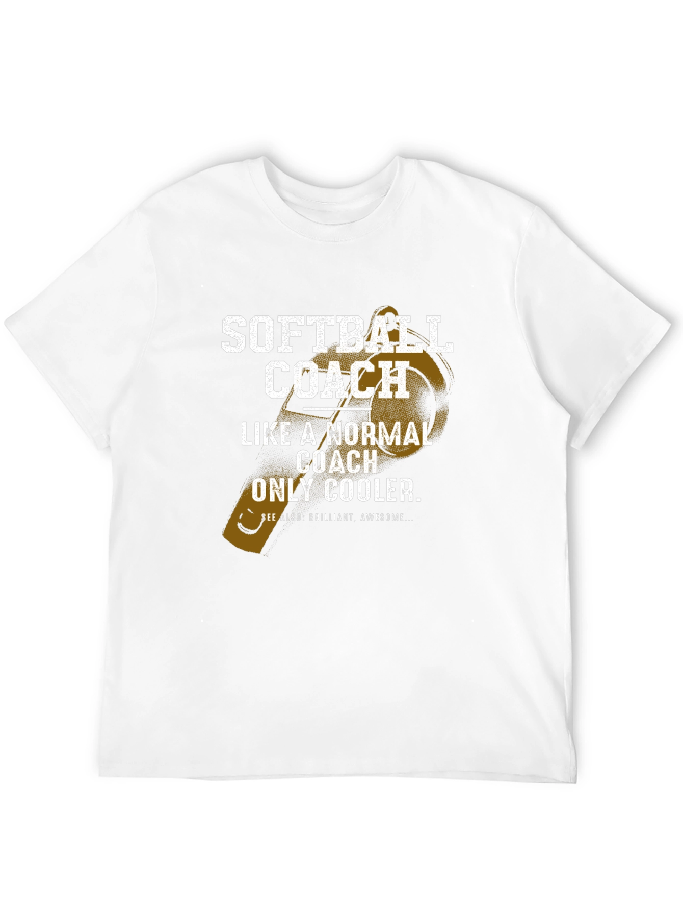 Softball Coach T-Shirt - Cool Coach Tee