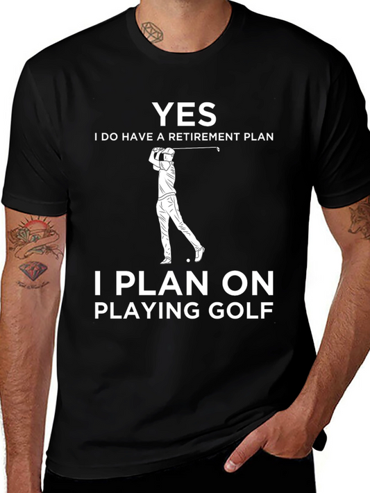 Funny Retirement Golf T-Shirt