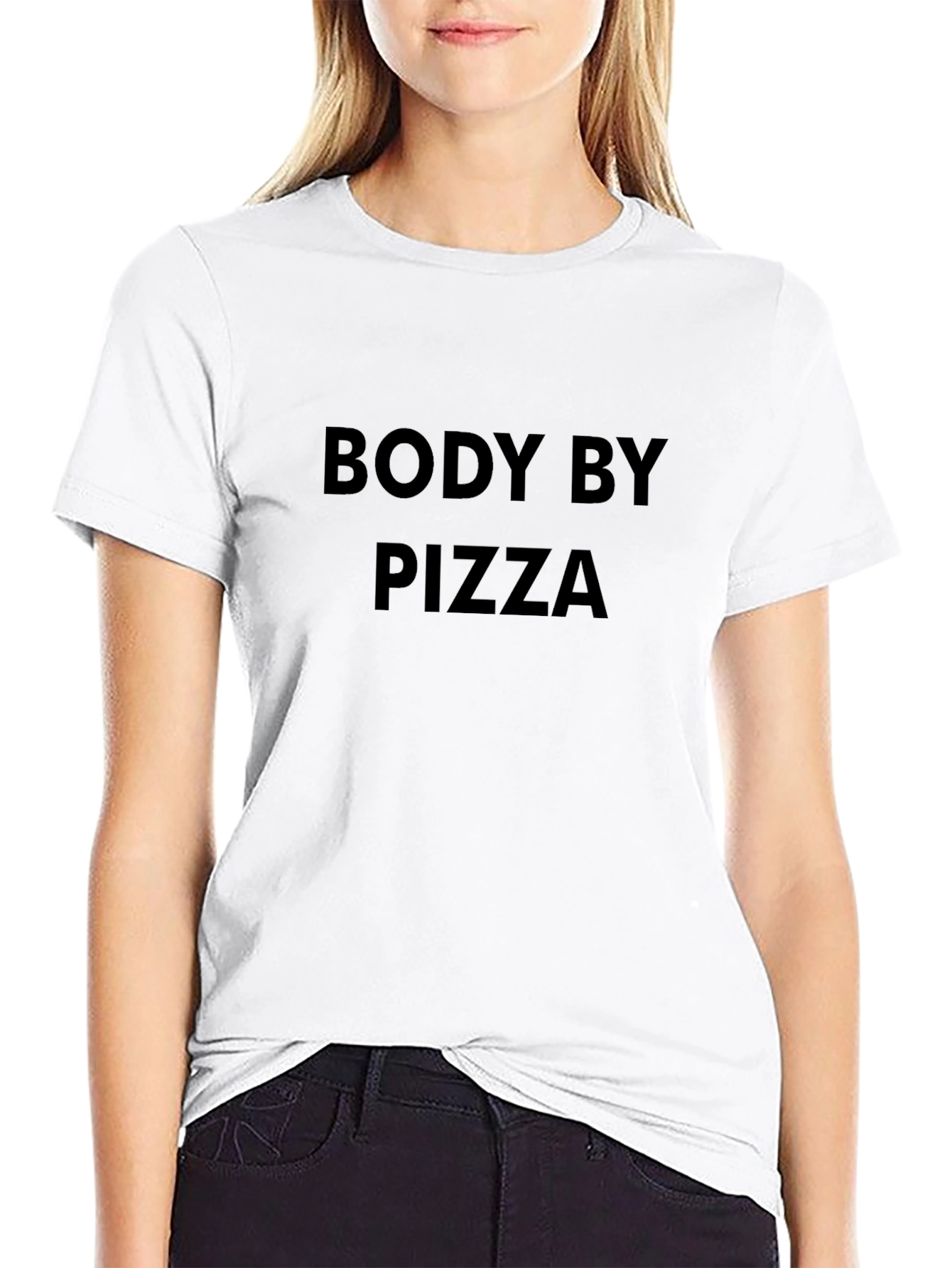 Body by Pizza Graphic Tee