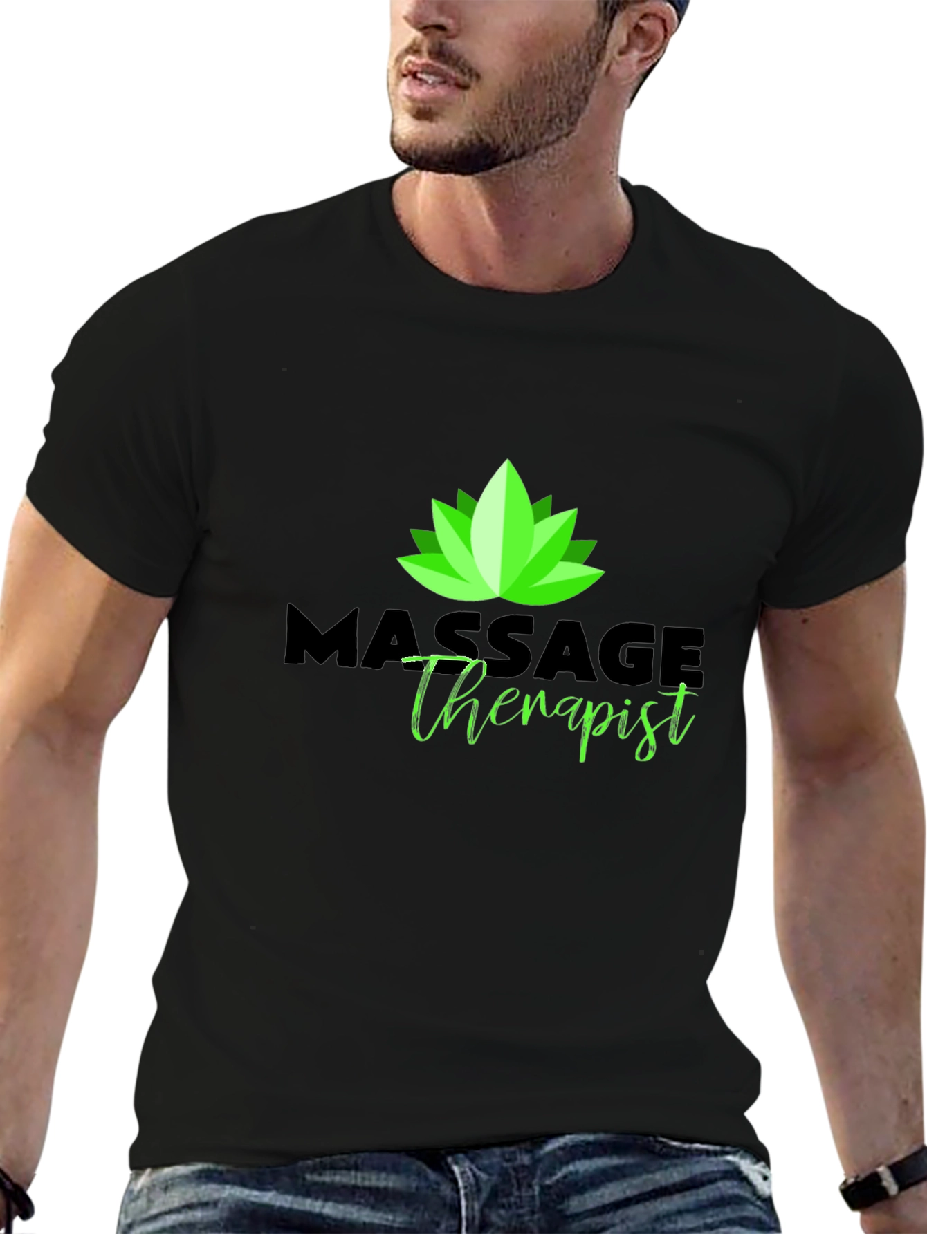 Massage Therapist Lotus T-Shirt