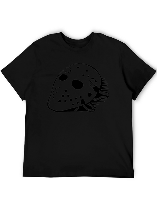 Jason Voorhees Black Graphic T-Shirt