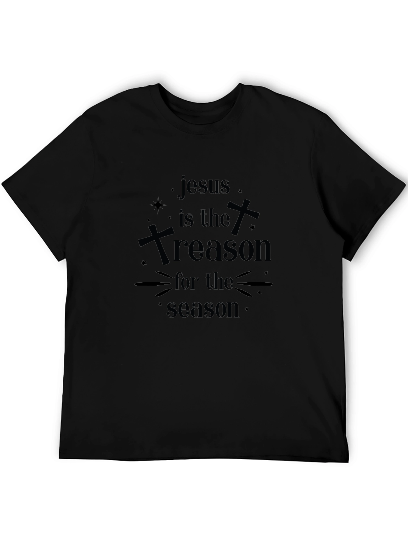 Jesus is the Reason T-Shirt - Black