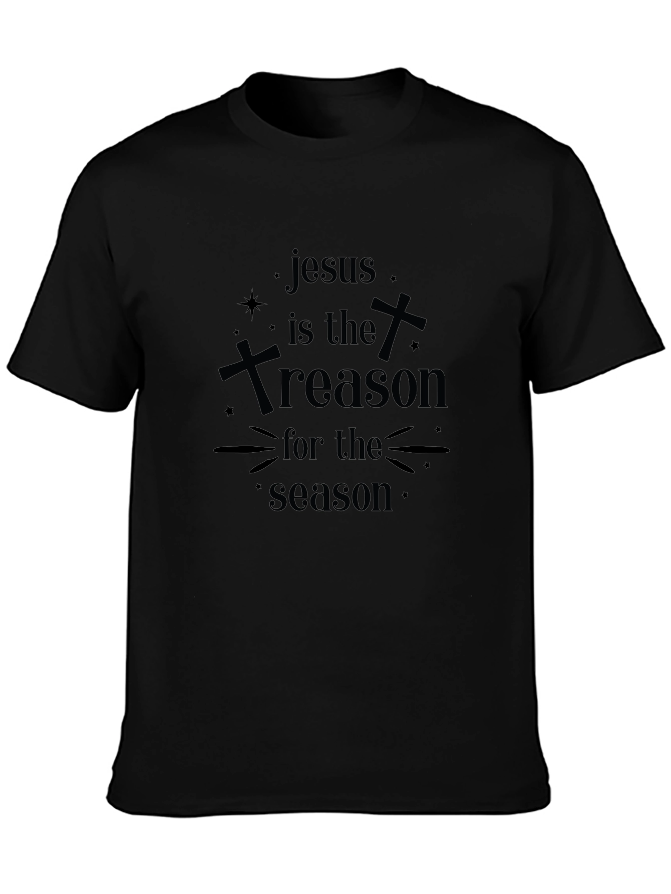Jesus is the Reason T-Shirt - Black