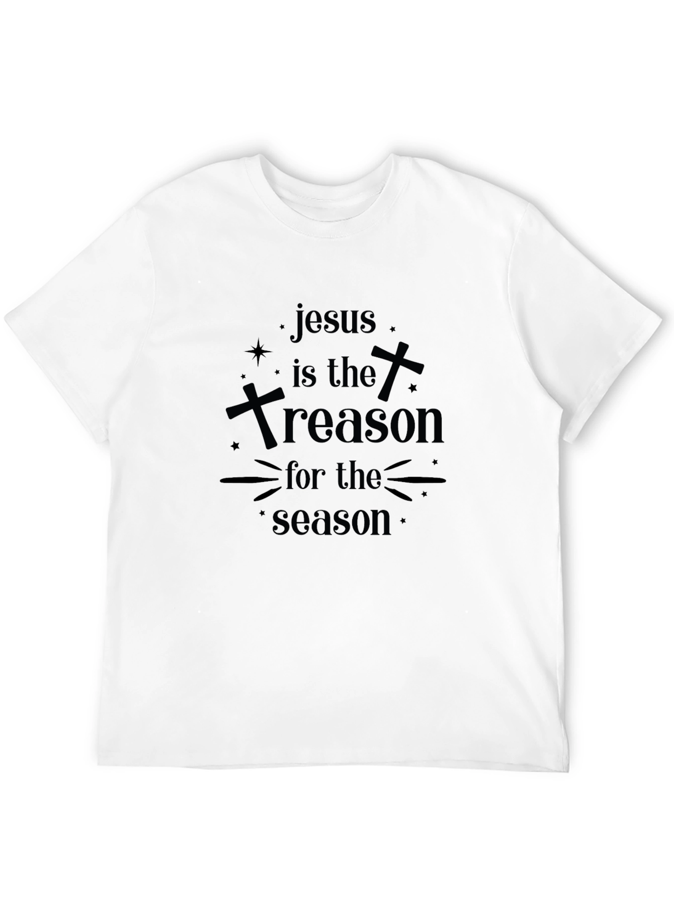 Jesus is the Reason T-Shirt - Black