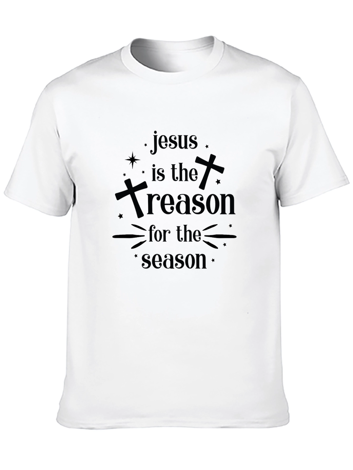 Jesus is the Reason T-Shirt - Black