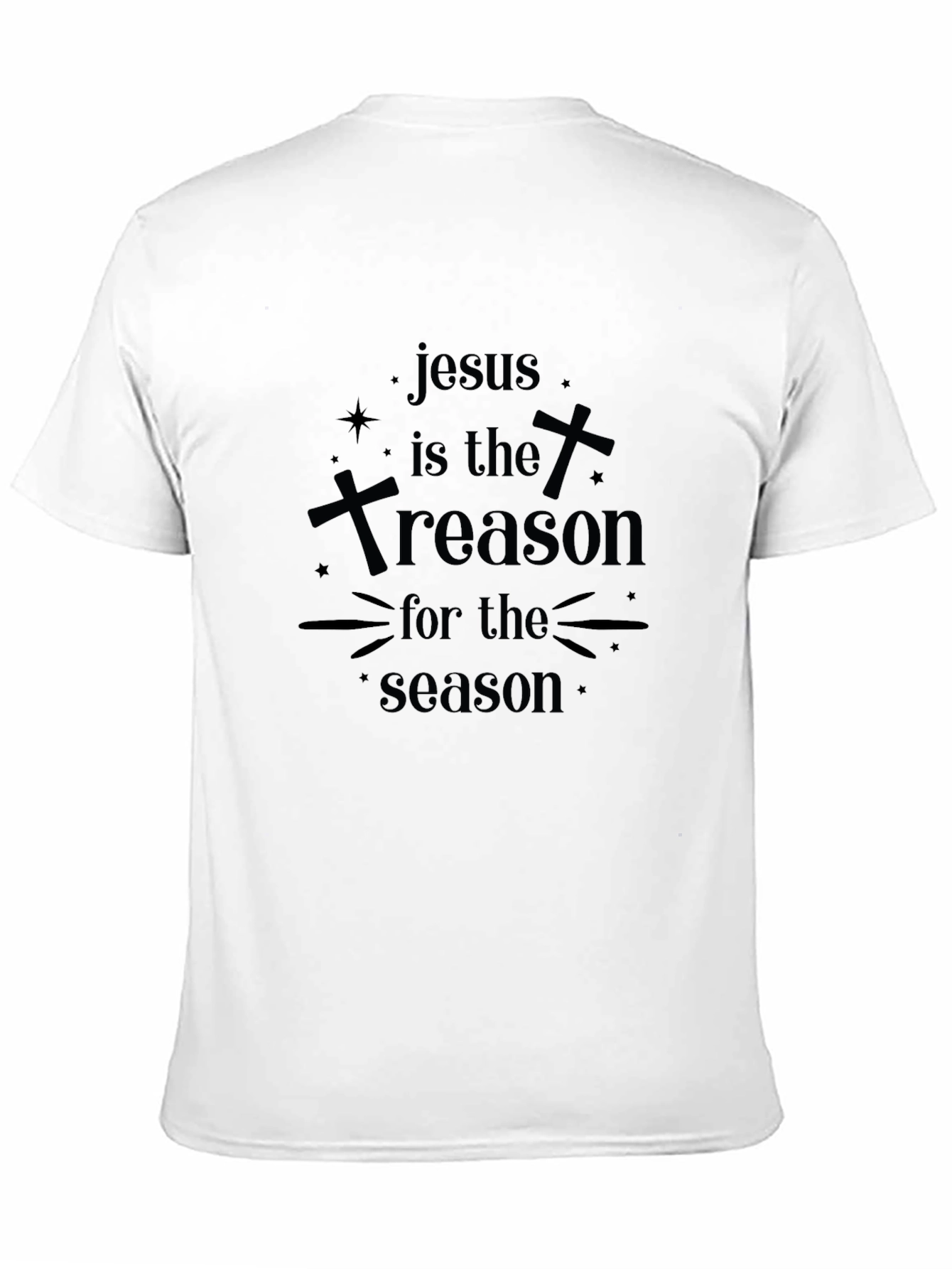 Jesus is the Reason T-Shirt - Black