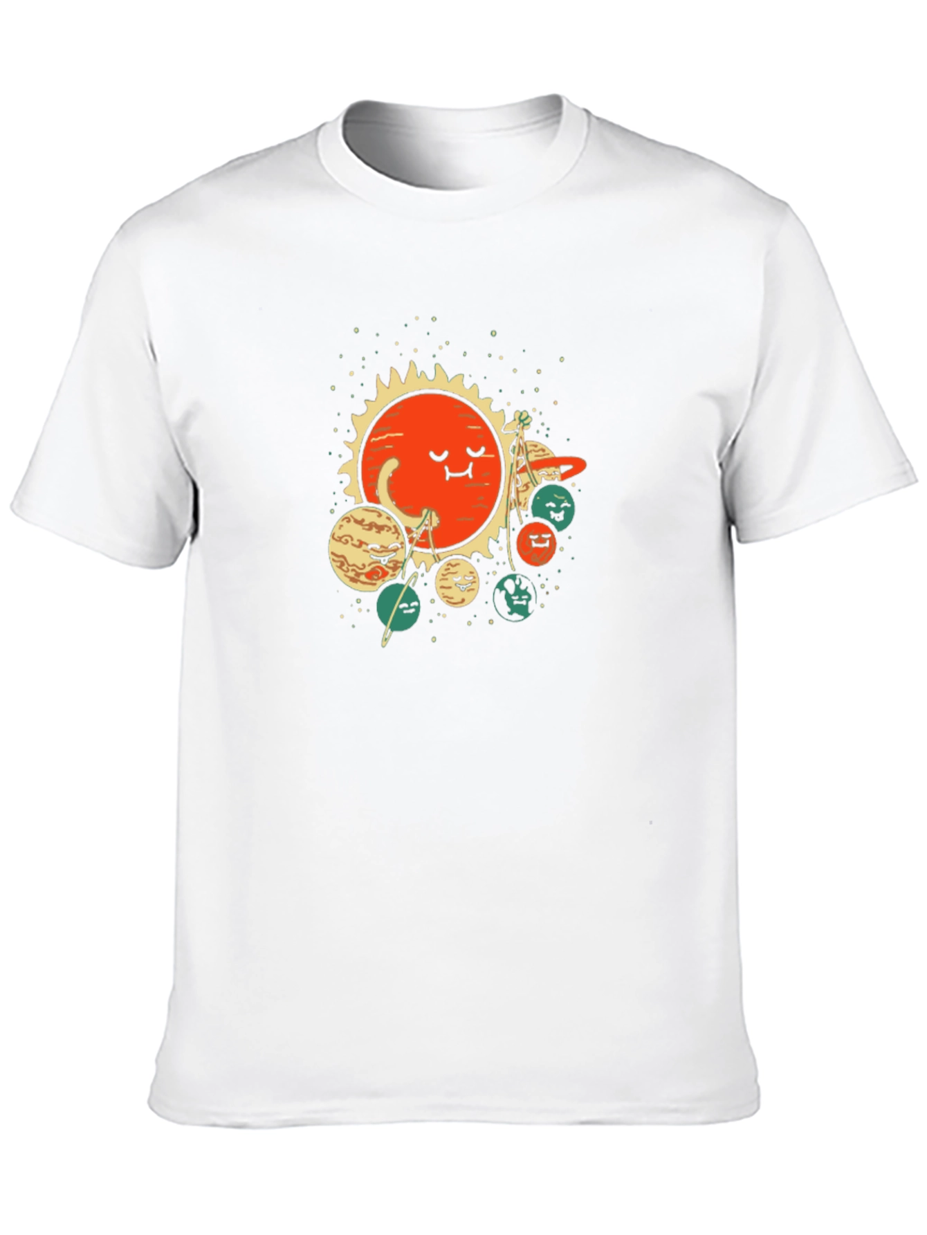 Solar System T-Shirt - Cute Planet Design