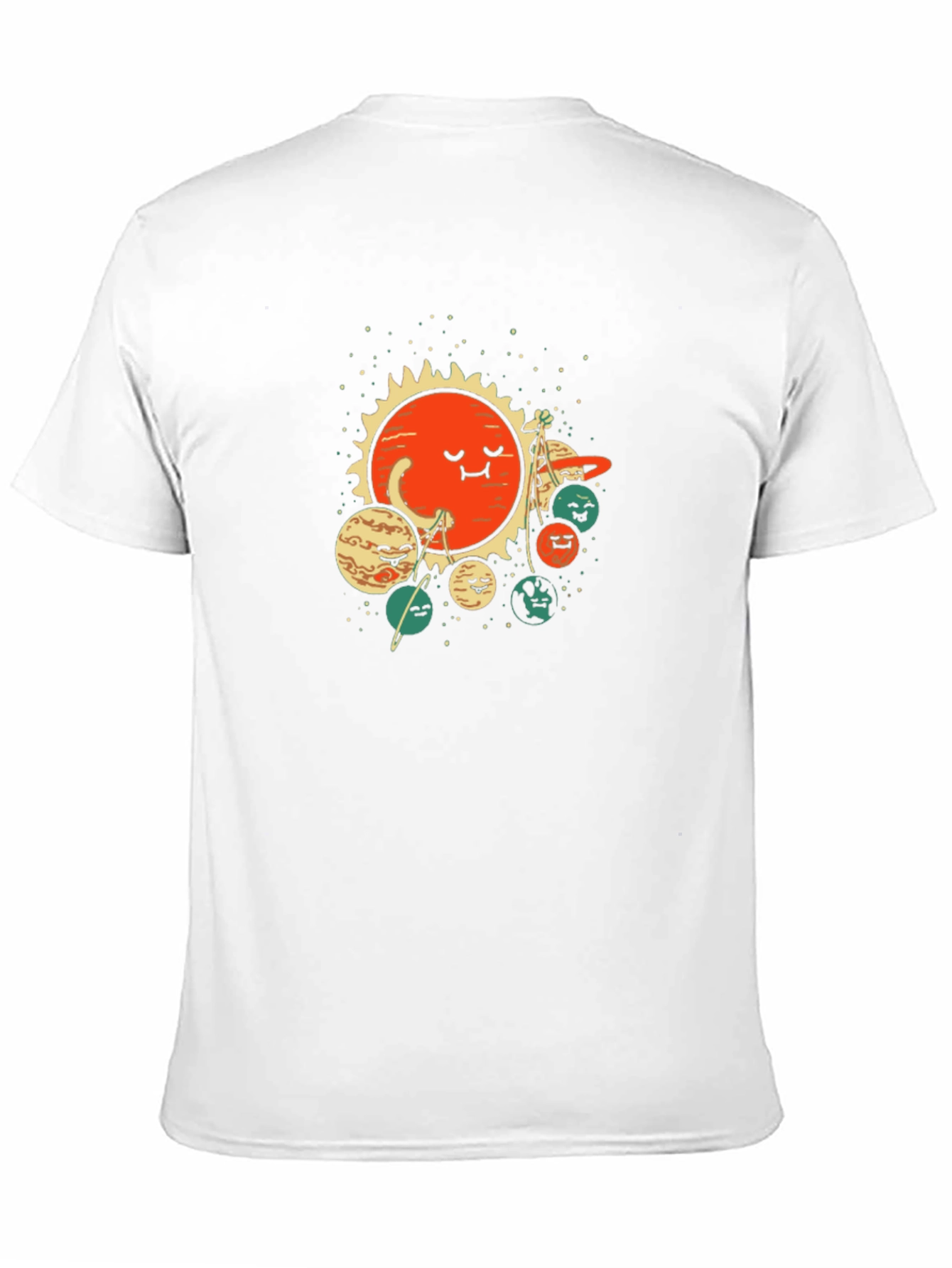 Solar System T-Shirt - Cute Planet Design