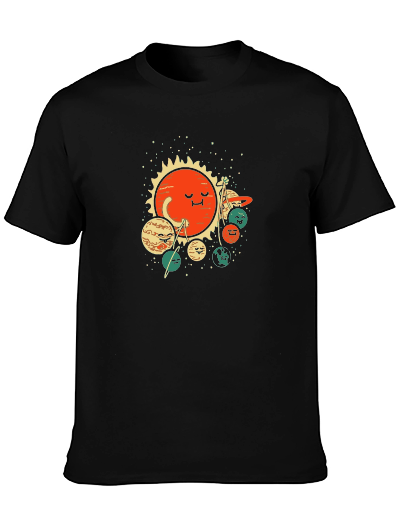 Solar System T-Shirt - Cute Planet Design