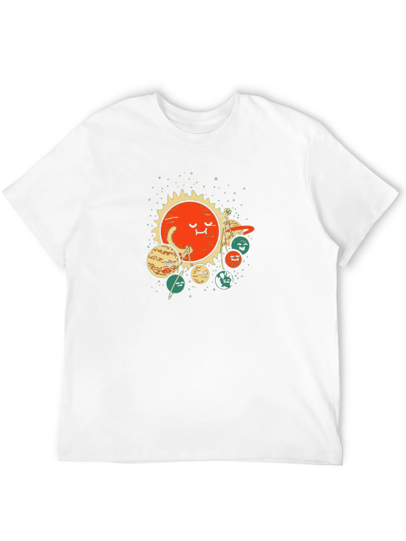 Solar System T-Shirt - Cute Planet Design