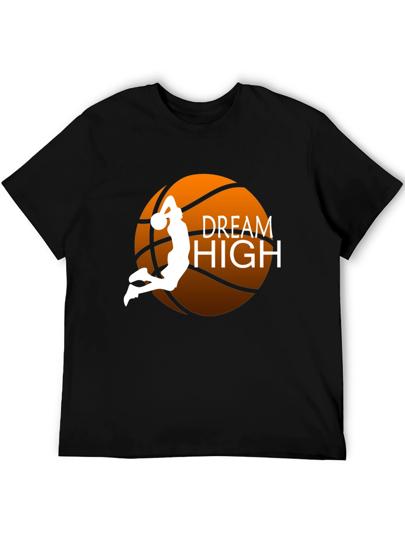 Dream High Basketball Graphic Tee - Stylish Comfort