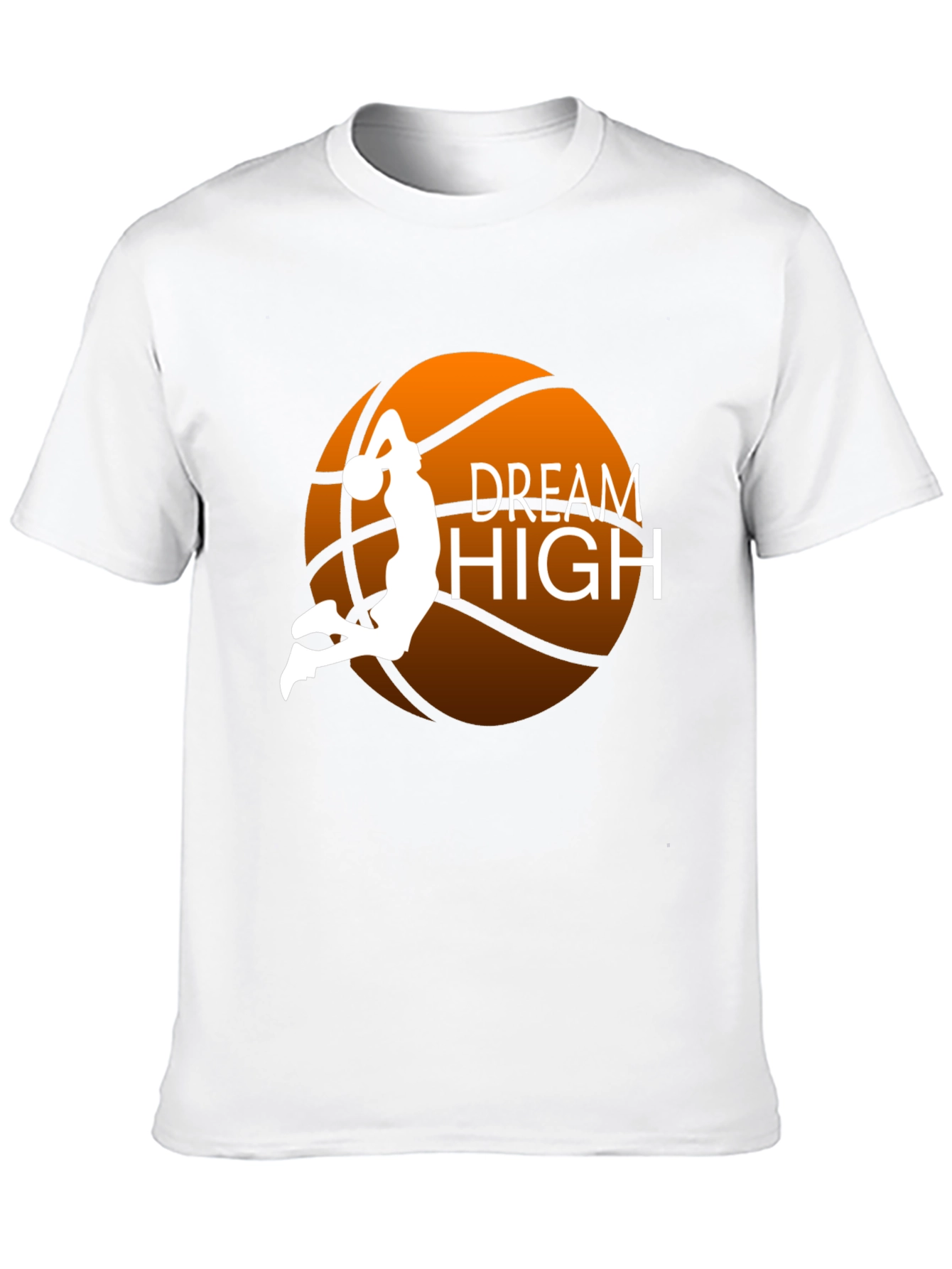 Dream High Basketball Graphic Tee - Stylish Comfort