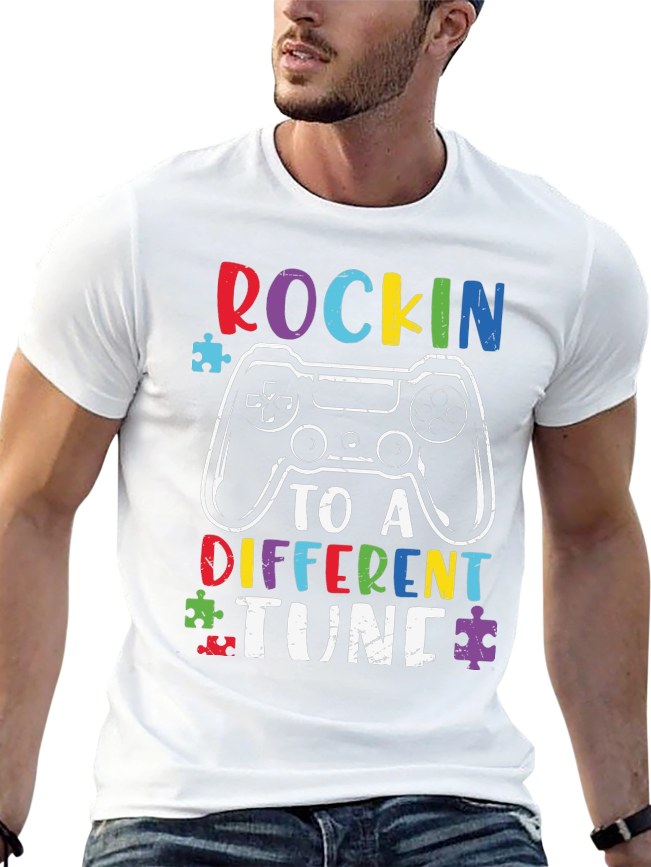 Autism Awareness Gaming T-Shirt