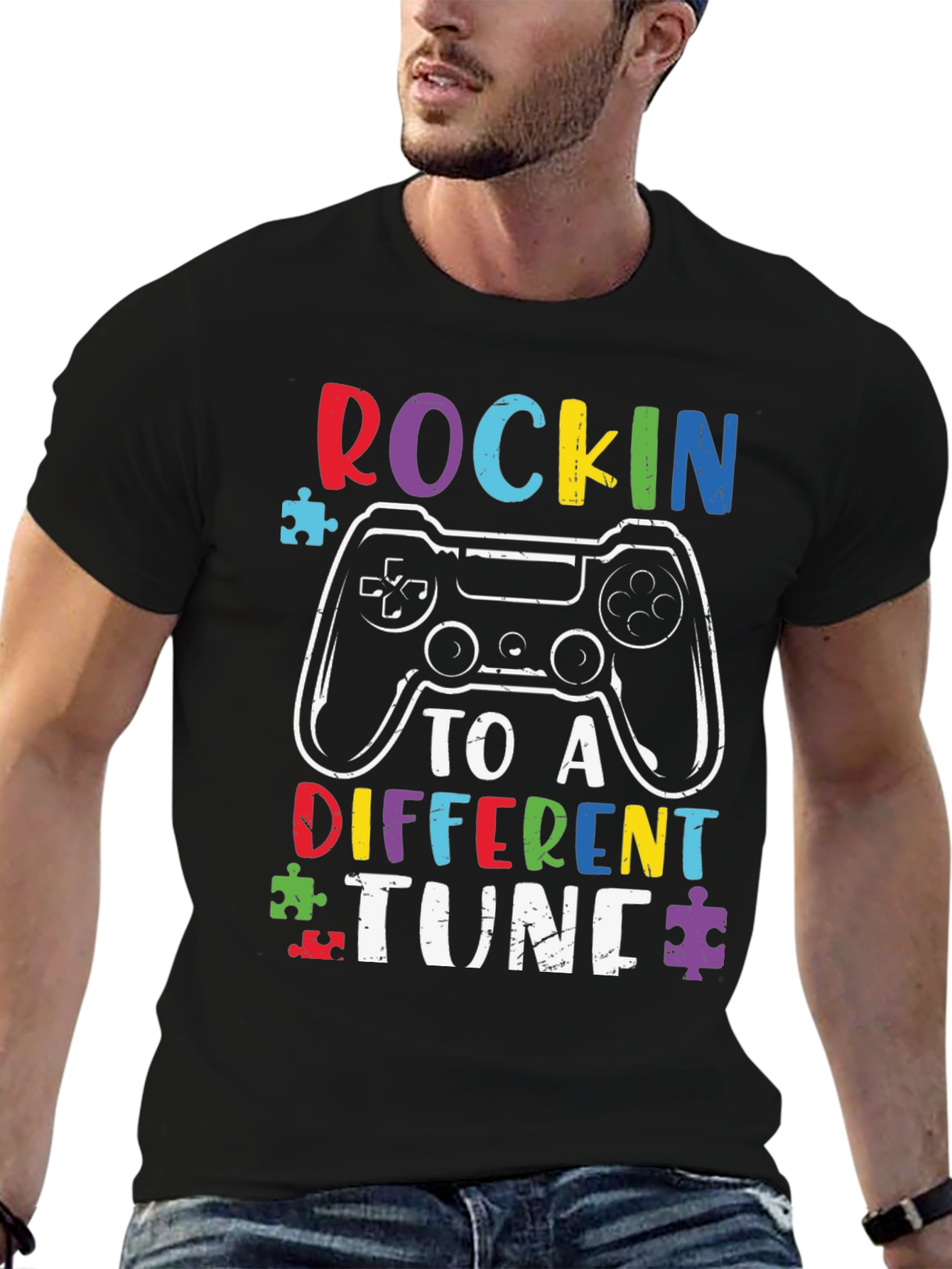 Autism Awareness Gaming T-Shirt