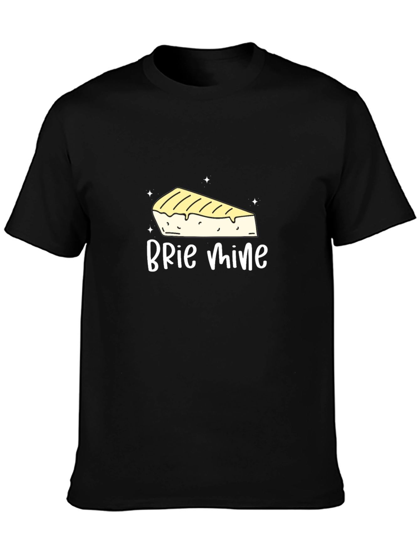 Brie Mine Graphic Tee - Funny Cheese Lover Shirt