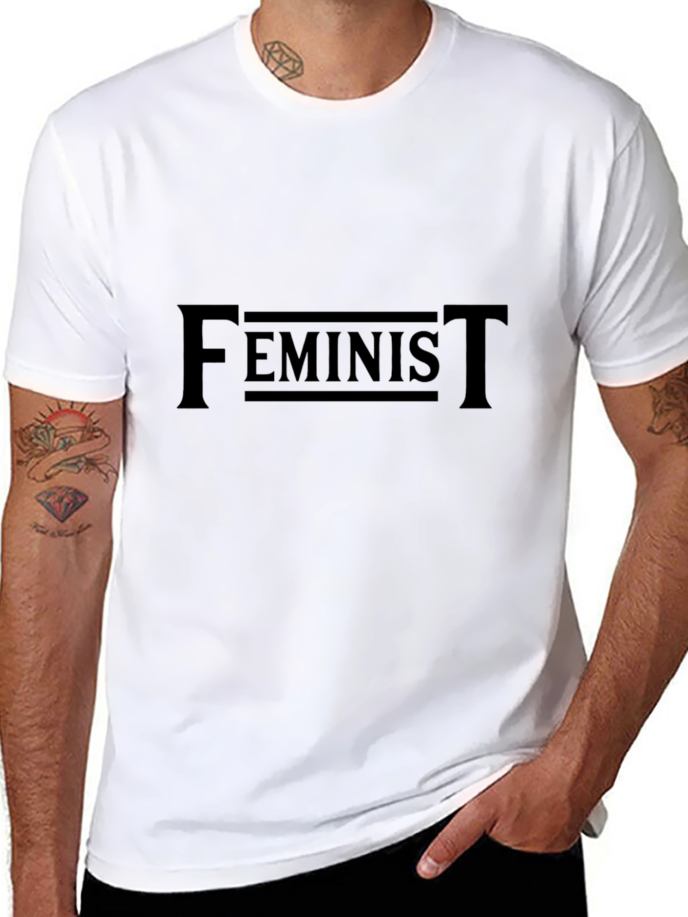 Feminist Graphic Tee - Bold Statement Shirt