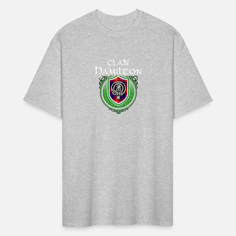 Hamilton Surname Scottish Clan Tartan Crest Badge