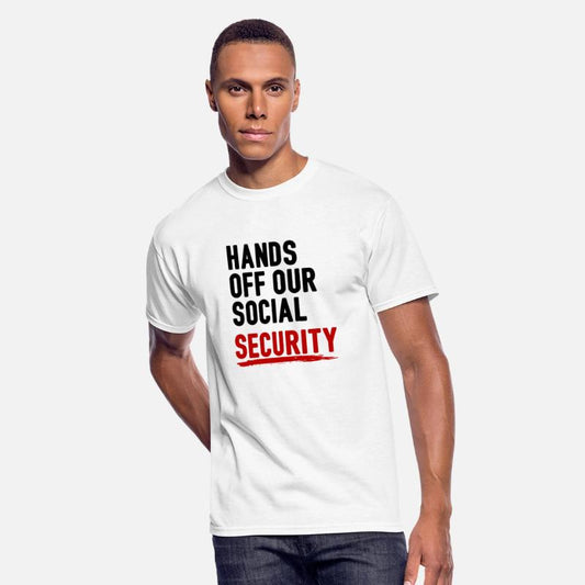 Hands off our social Security funny feminist words