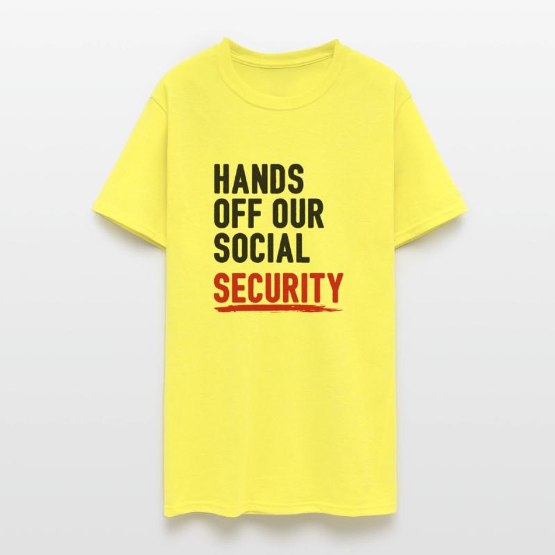 Hands off our social Security funny feminist words