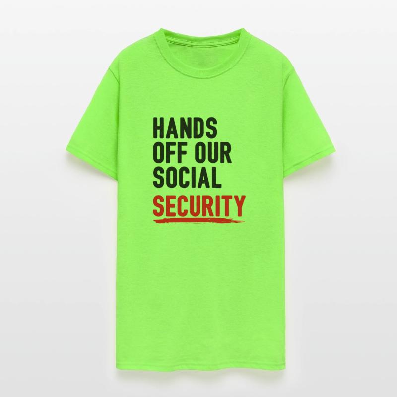 Hands off our social Security funny feminist words