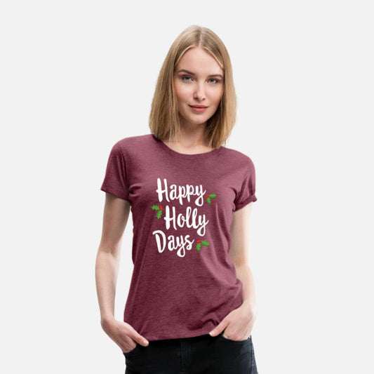 Happy Holly Days Festive Family Swea