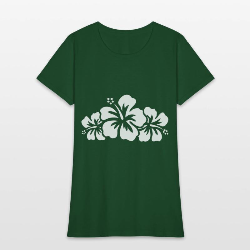 Hawaiian Flower T Shirt