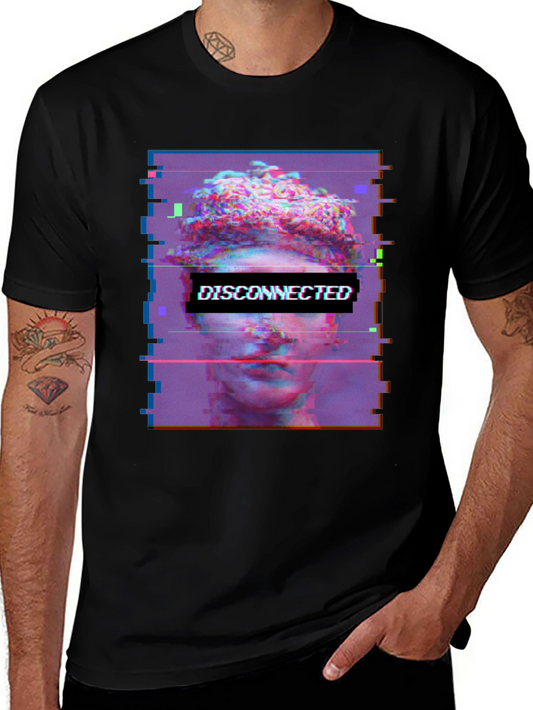 Disconnected Vaporwave Graphic Tee - Unisex