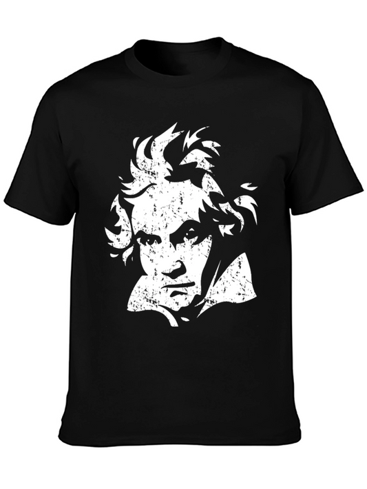 Beethoven Graphic Tee - Classic Composer T-Shirt