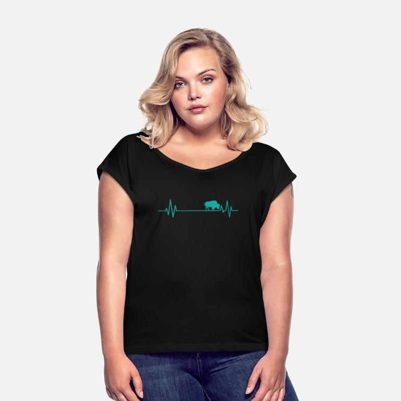 Heartbeat Line Bison Animal