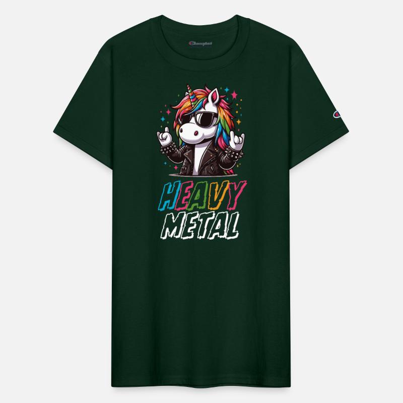 Heavy Metal Unicorn Death Metal Funny Rocker Gift