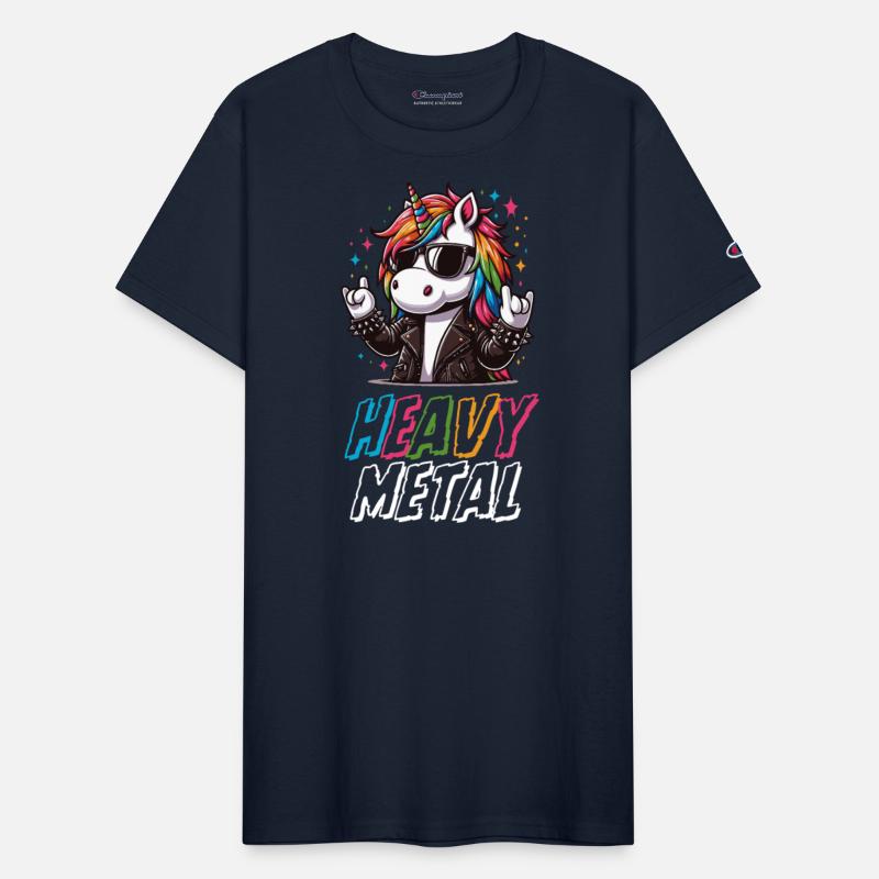 Heavy Metal Unicorn Death Metal Funny Rocker Gift