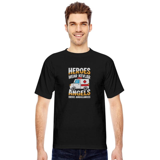 Heroes Wear Kevlar Angels Drive Ambulances