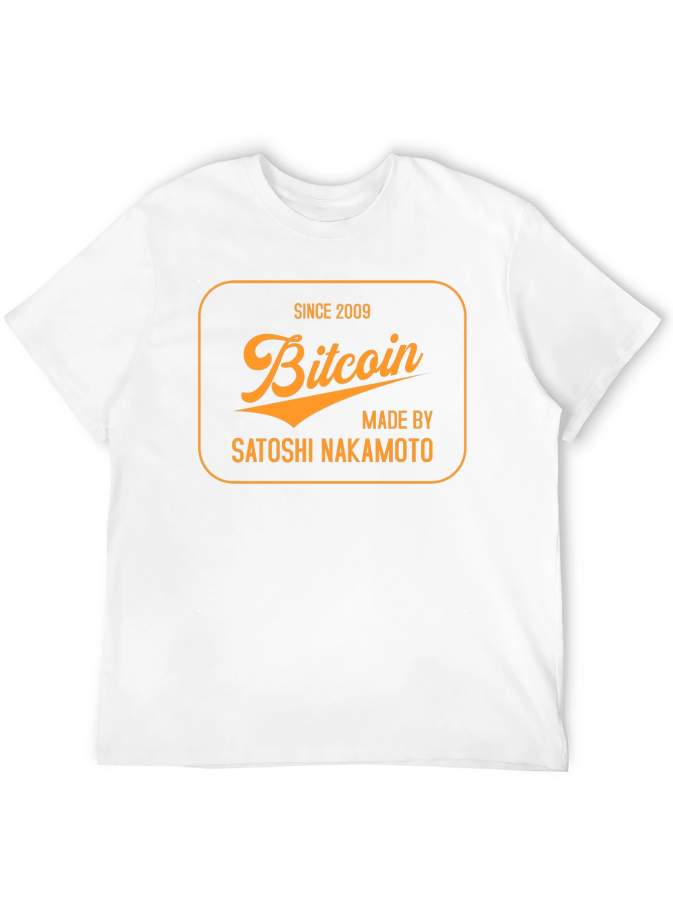 Bitcoin Since 2009 Satoshi Nakamoto Black T-Shirt