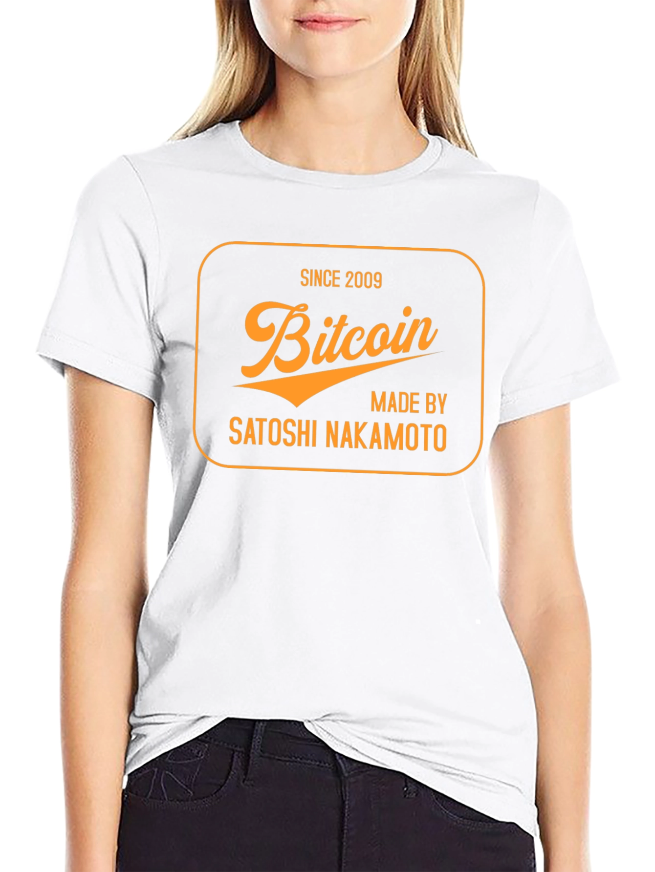Bitcoin Since 2009 Satoshi Nakamoto Black T-Shirt