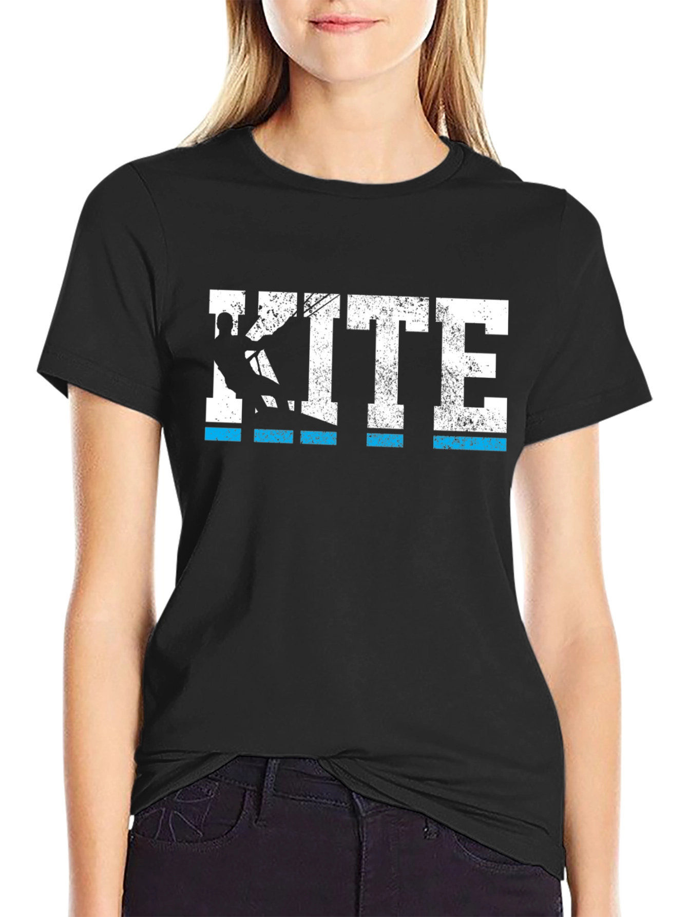 Kiteboarding T-Shirt | Distressed Graphic Tee