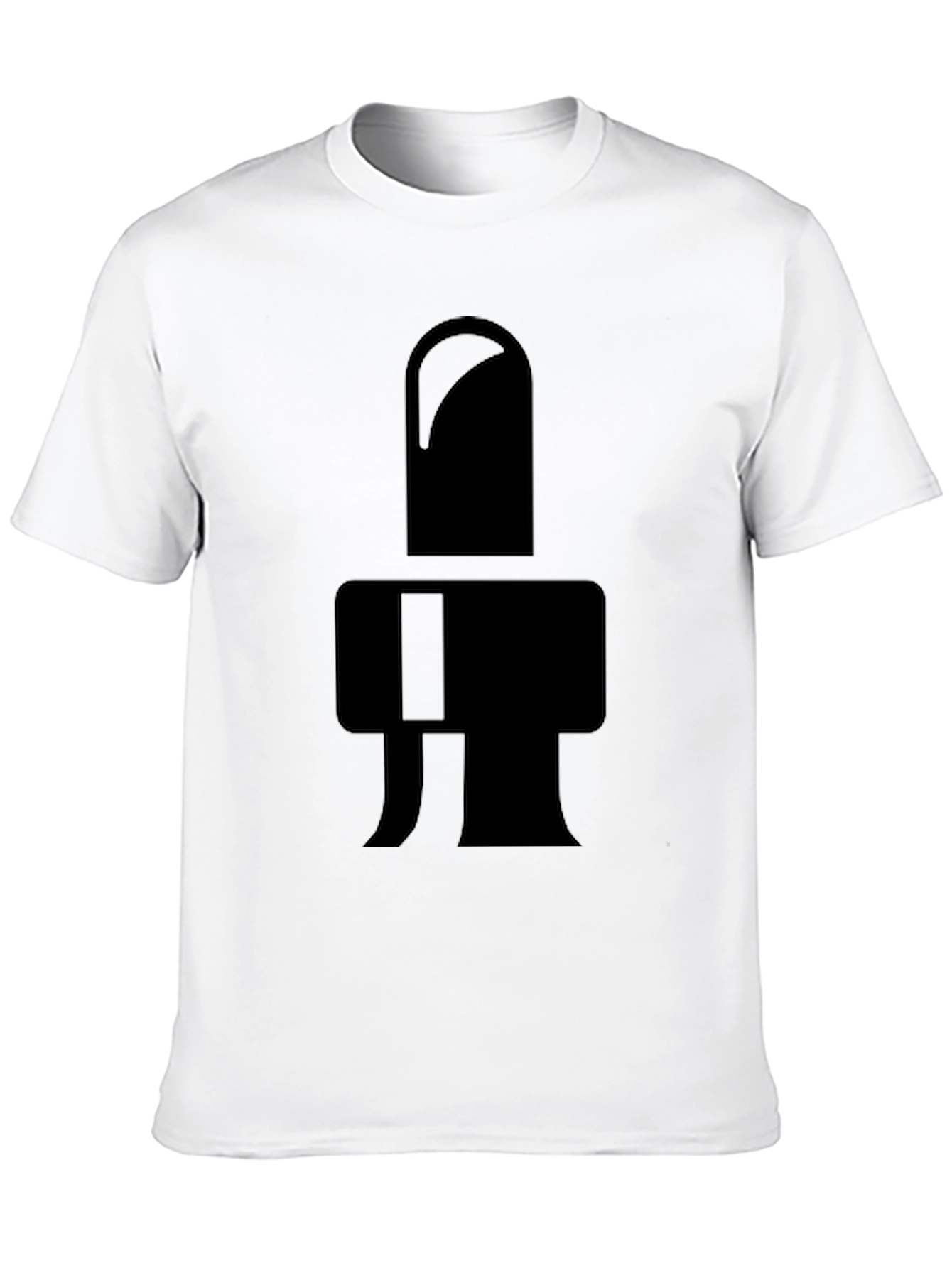 Abstract Symbol Black T-Shirt