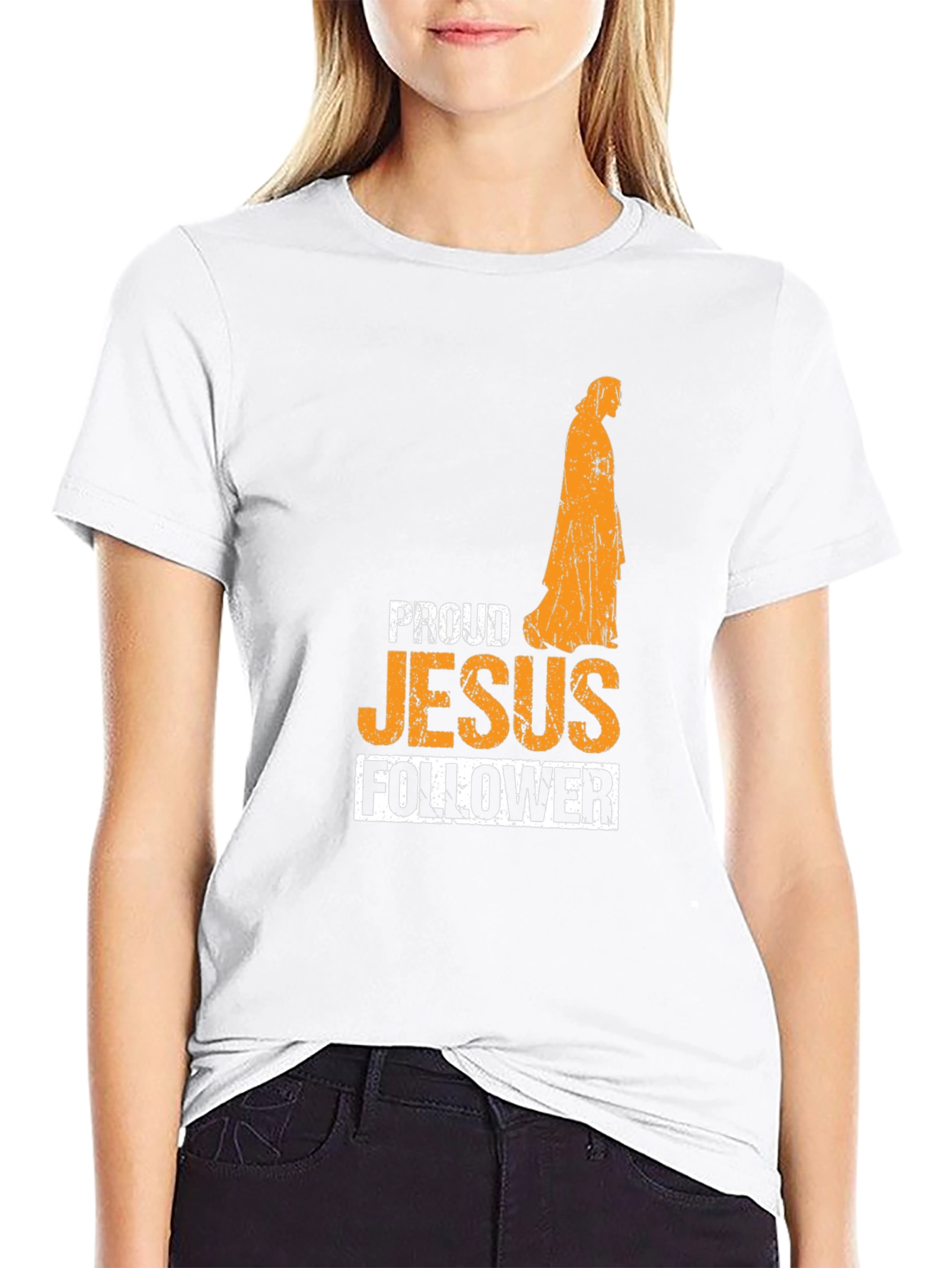 Proud Jesus Follower Graphic T-Shirt