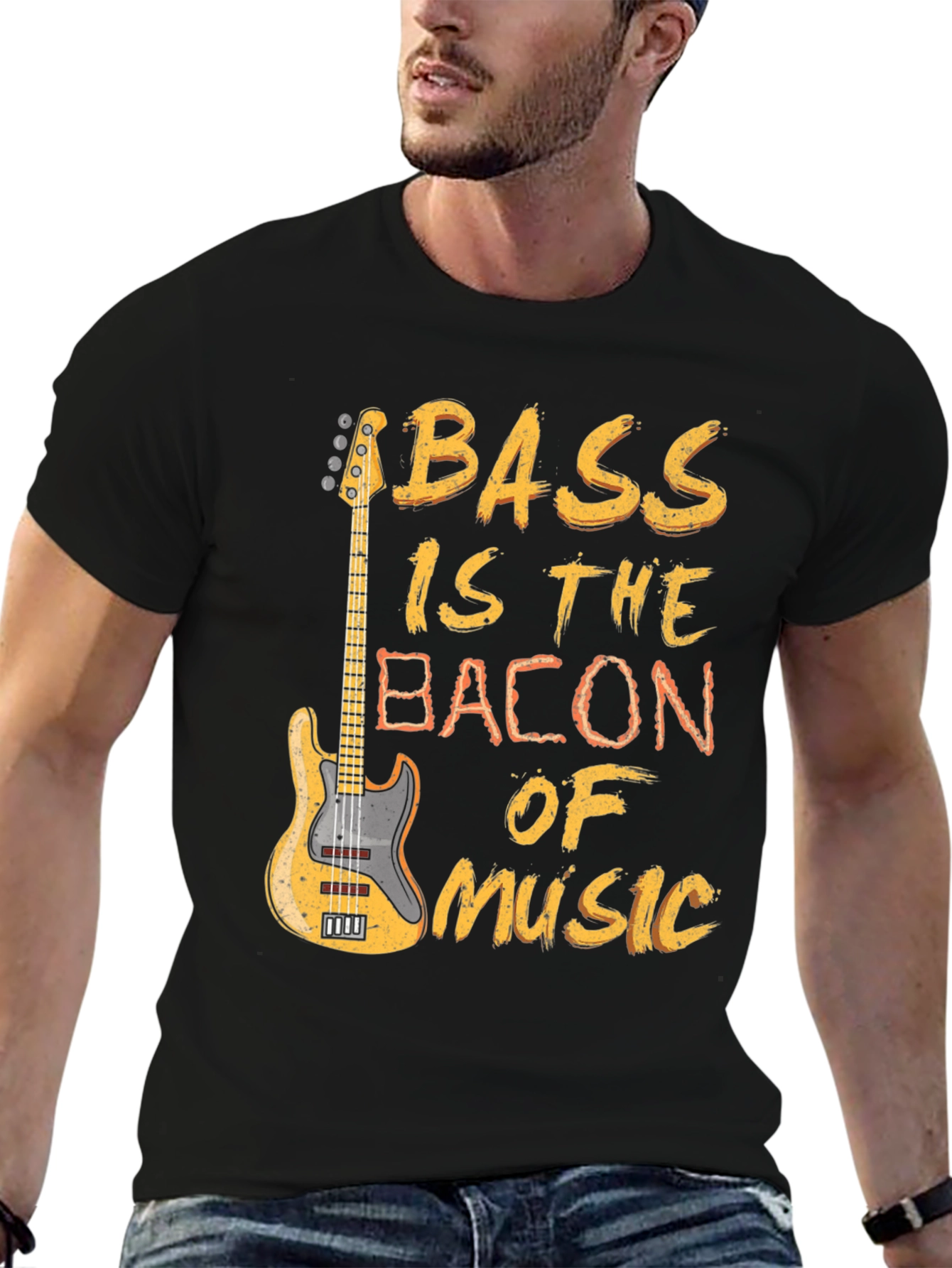 Bass Is The Bacon Of Music T-Shirt