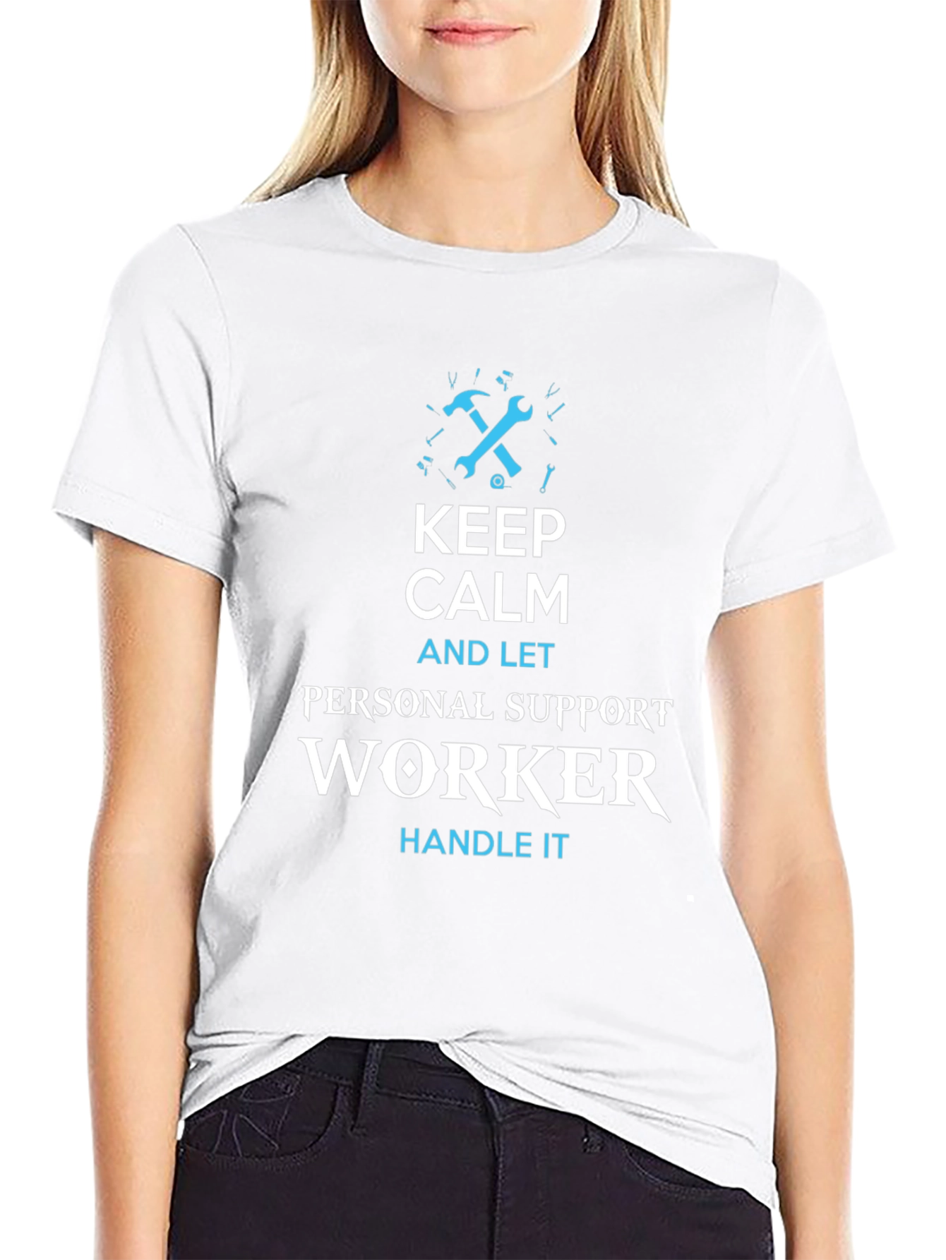 Keep Calm Personal Support Worker T-Shirt