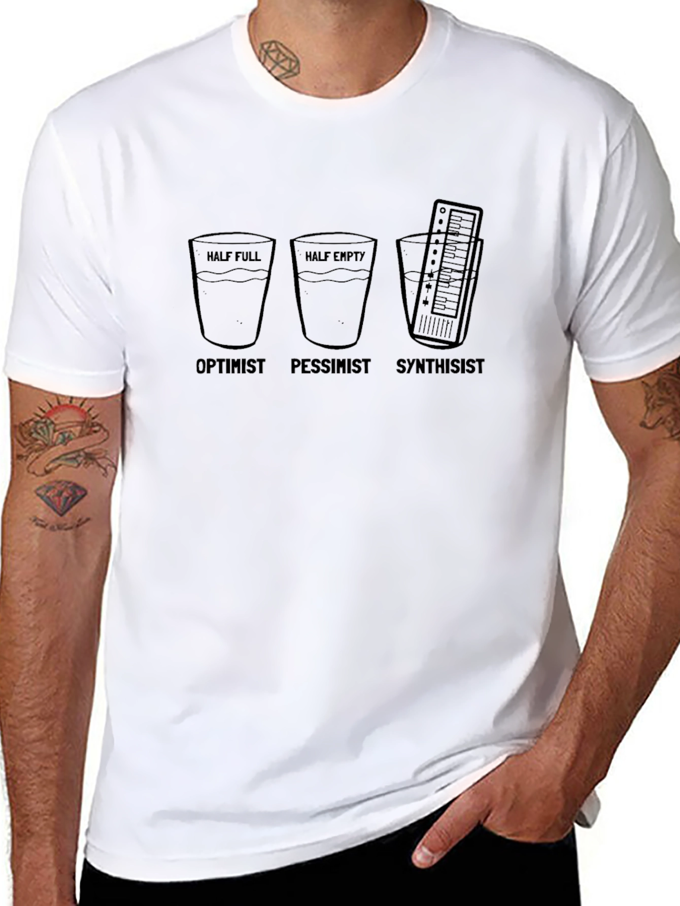 Optimist Pessimist Synthesist T-Shirt