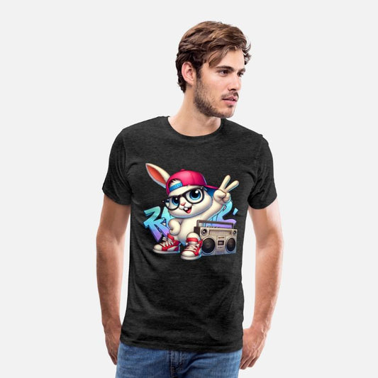 Hip Hop Glasses Easter Bunny