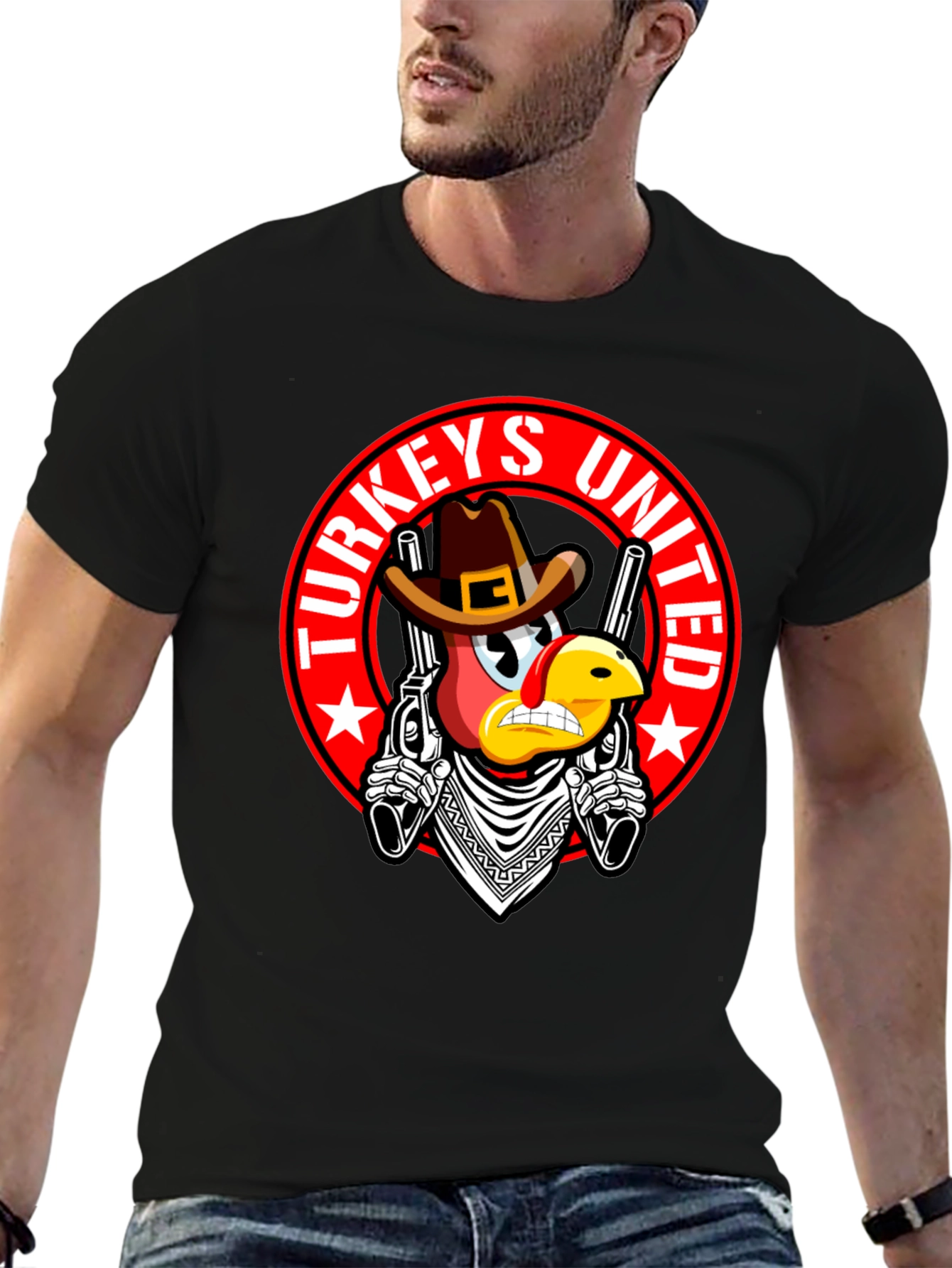 Turkeys United Cowboy T-Shirt