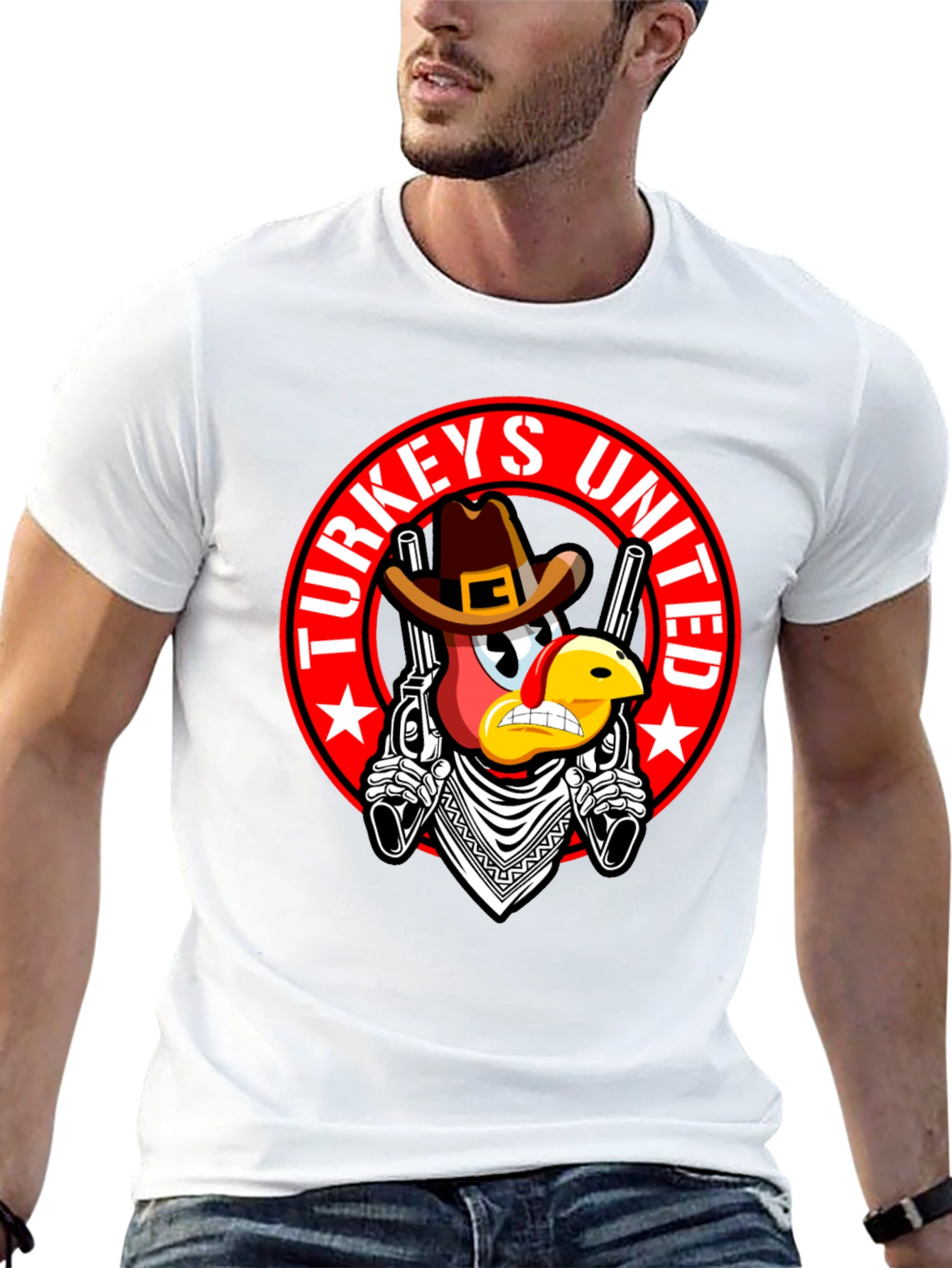 Turkeys United Cowboy T-Shirt